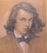 Dante Gabriel Rossetti Self-Portrait (mk28) oil painting